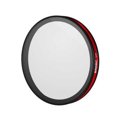 BRDRC Black Diffusion 1/4 Filter UV CPL ND16 Filters Kit for DJI OSMO Action 6