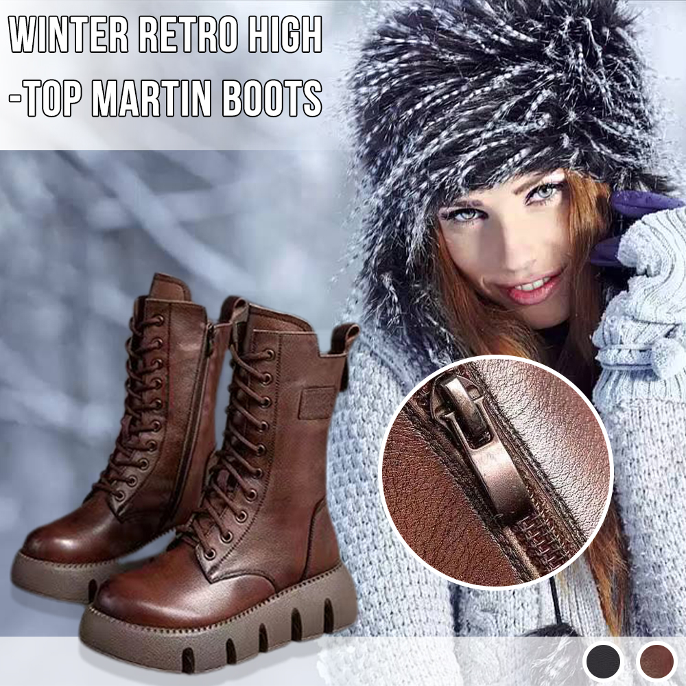 high cut martin boots