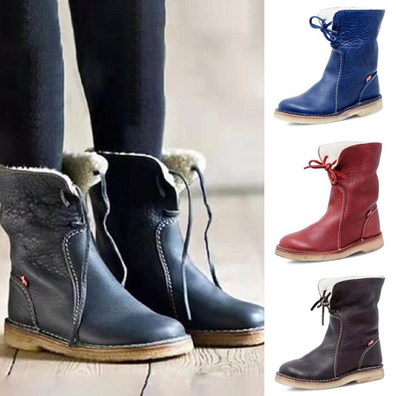 Leren dames boots hot sale