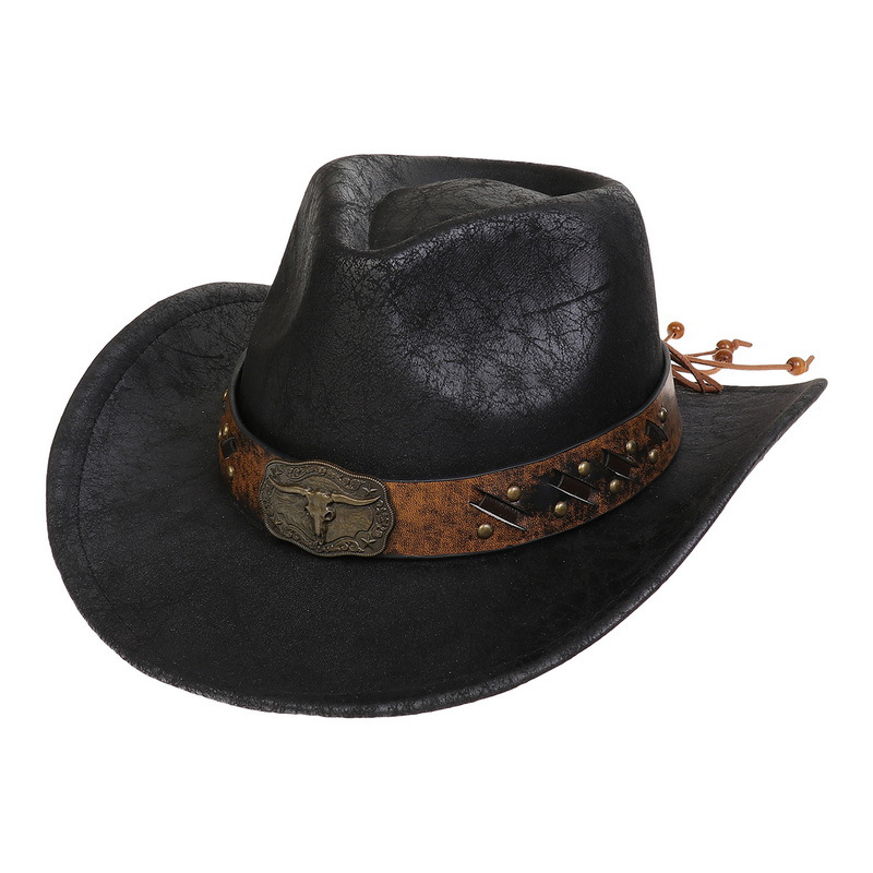 Bush Denim Outback Leather Hat