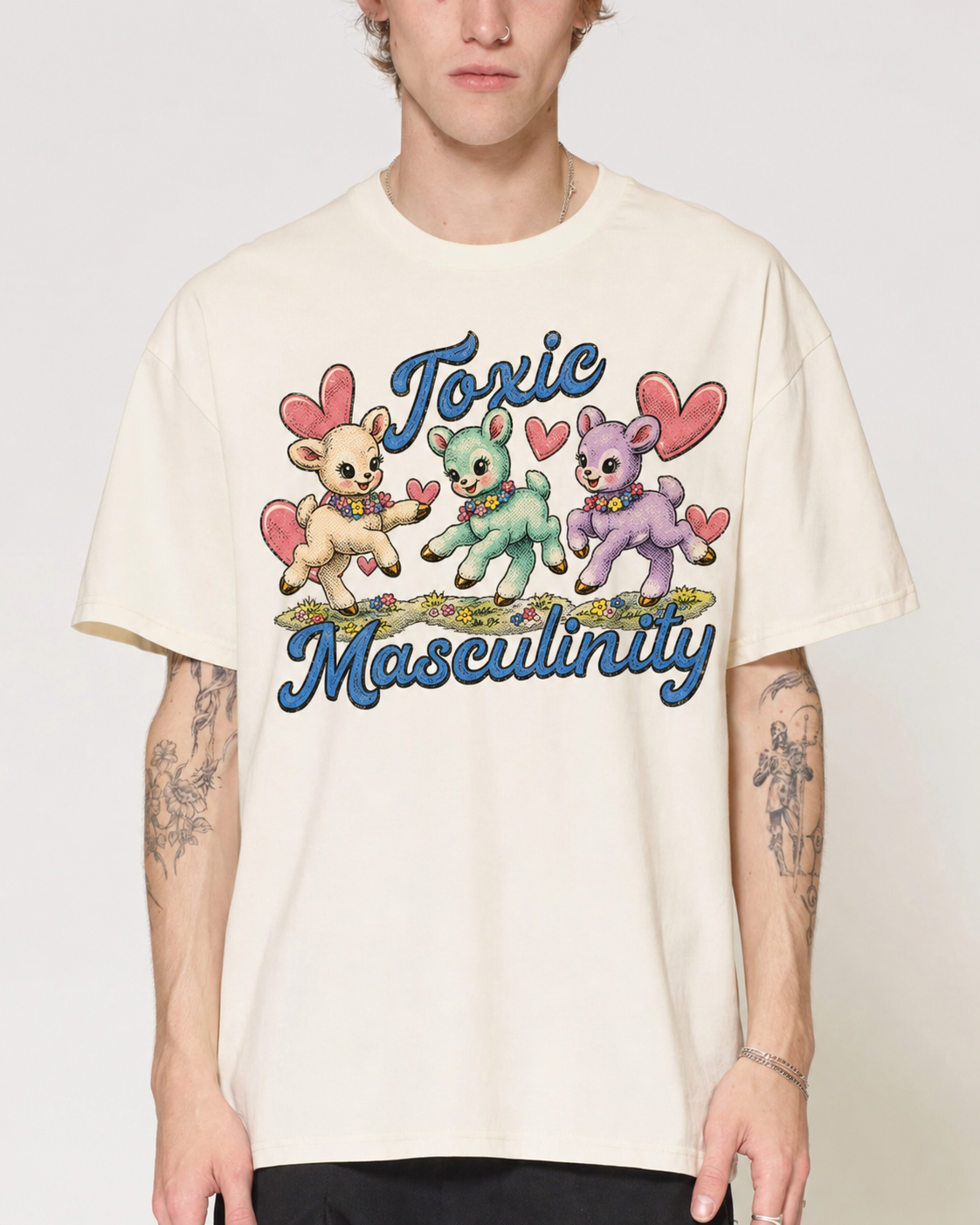 Toxic Masculinity -  Vintage Unisex Classic Graphic Tee