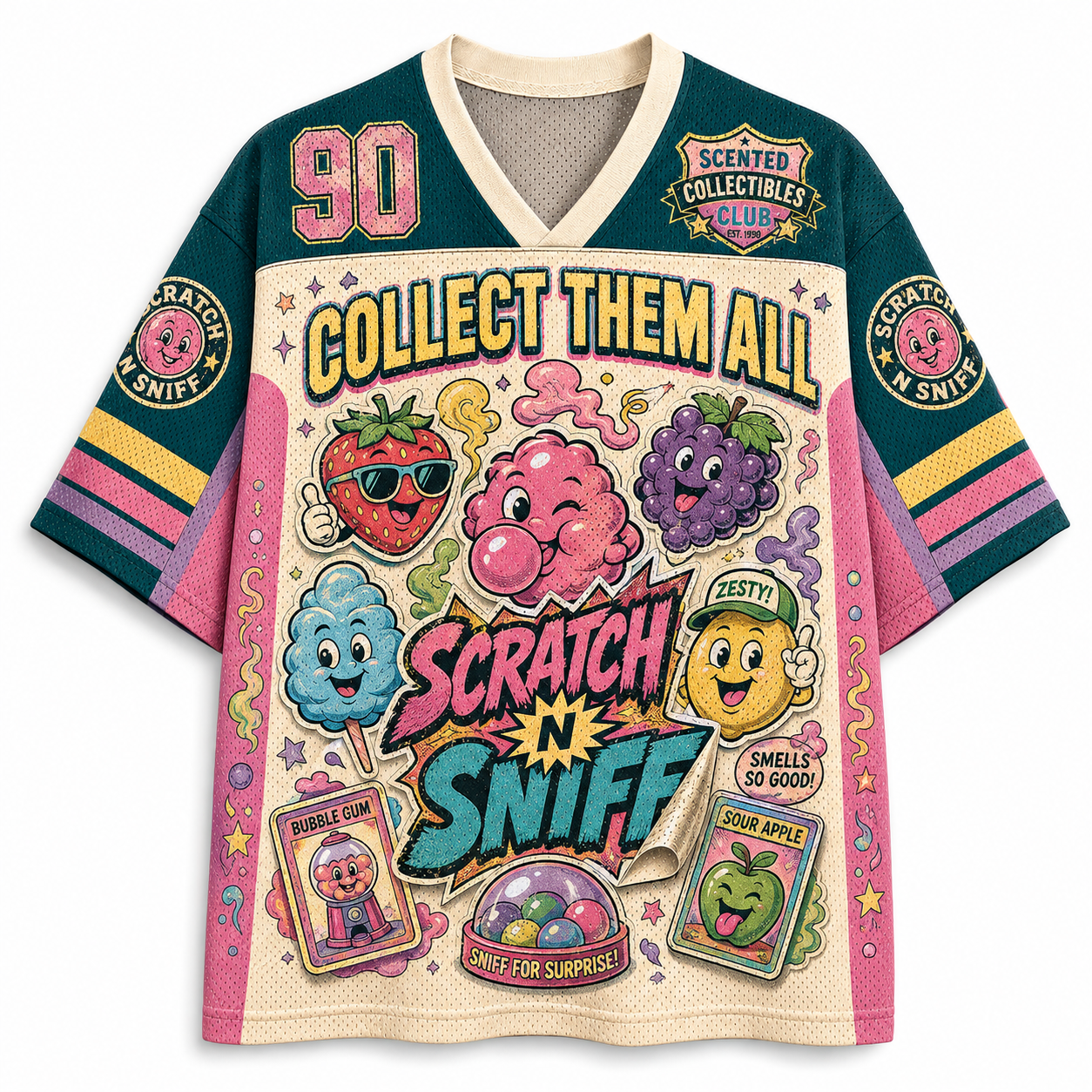 Retro Scented Collectibles Club No. 90 Fruit Mesh Jersey
