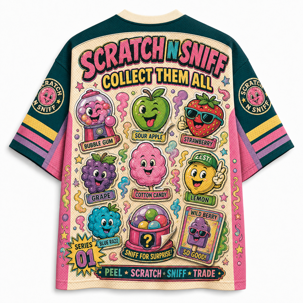 Retro Scented Collectibles Club No. 90 Fruit Mesh Jersey
