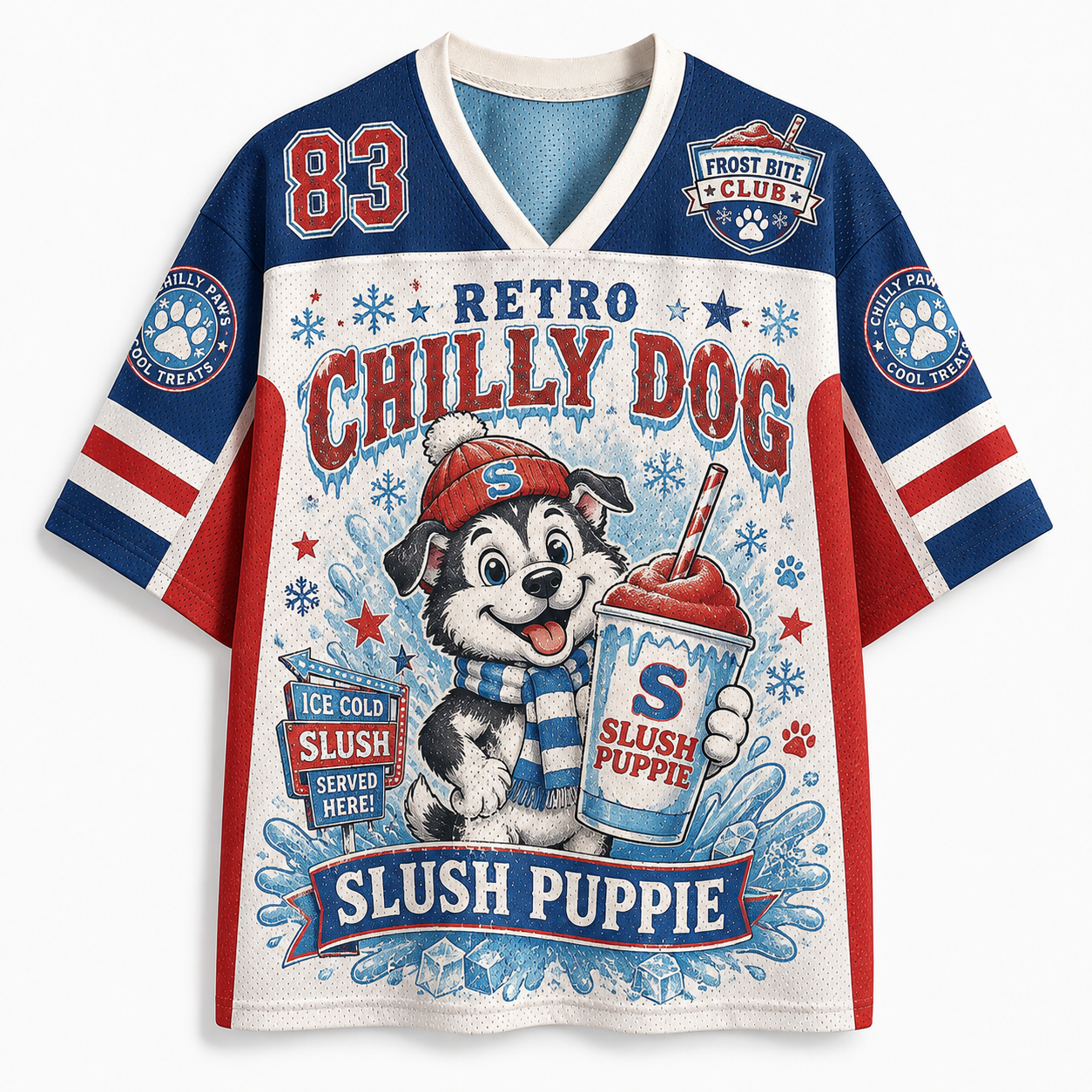 Slush Puppie Graphic Mesh Jersey