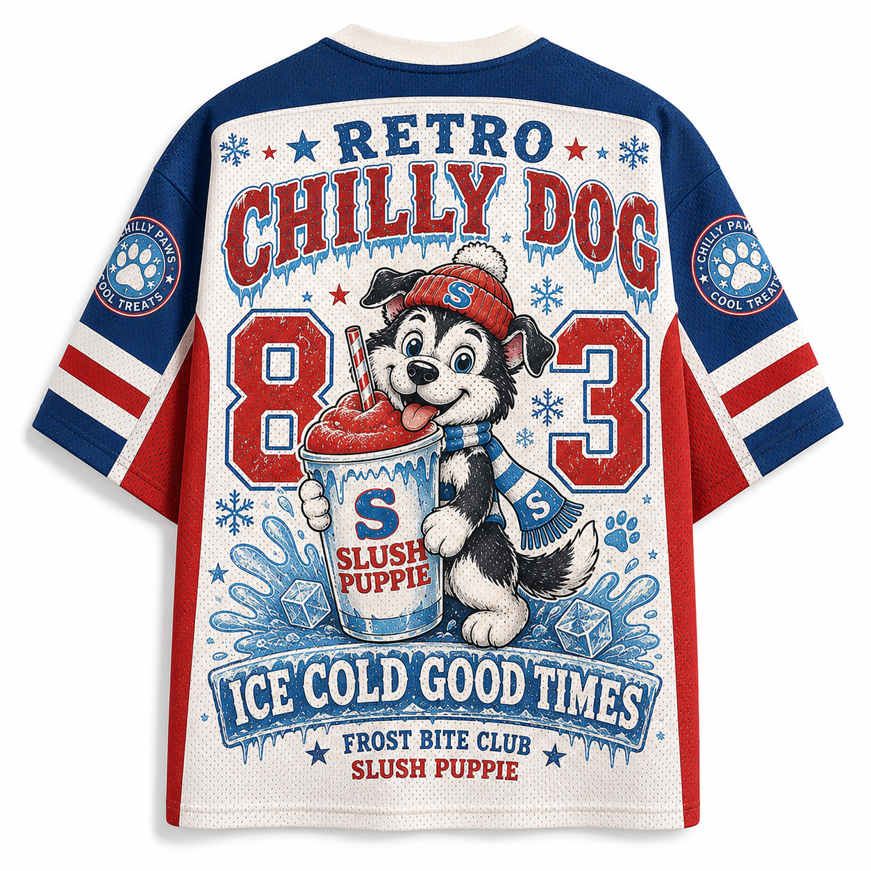 Slush Puppie Graphic Mesh Jersey