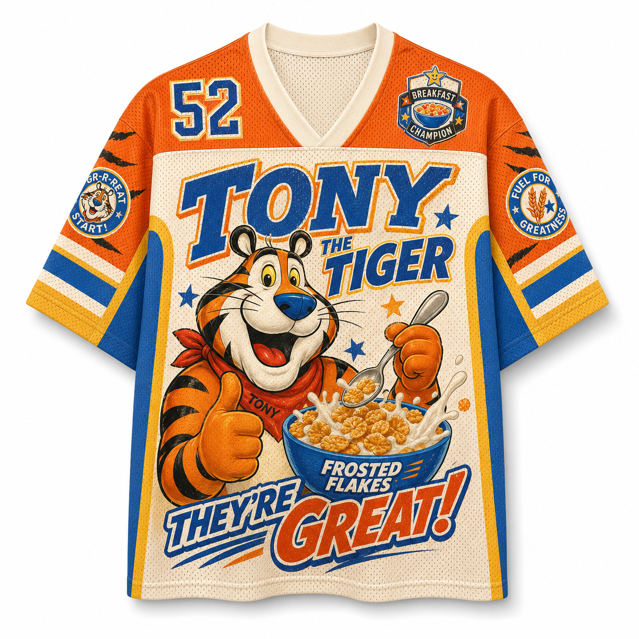 Tony the Tiger Graphic Mesh Jersey