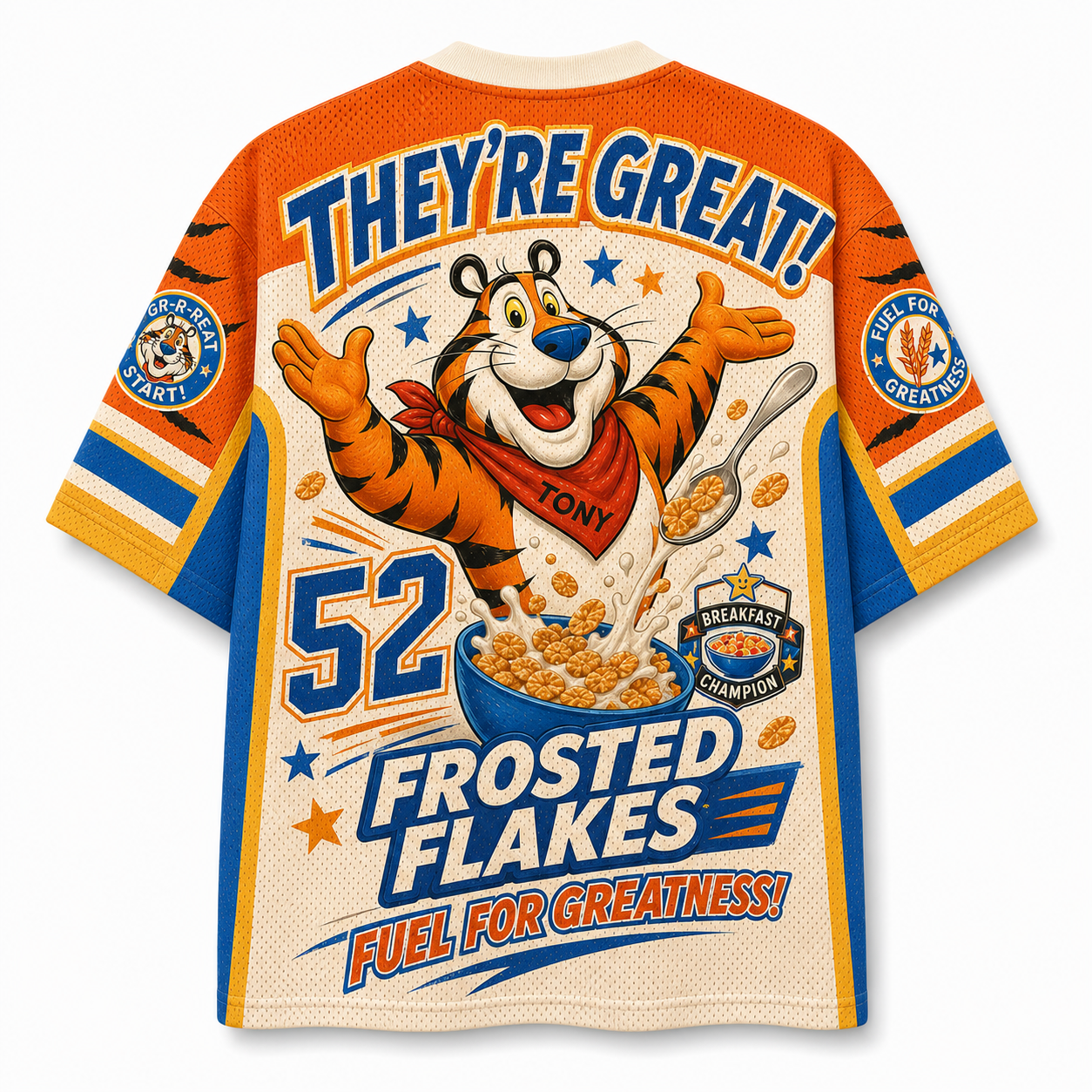 Tony the Tiger Graphic Mesh Jersey