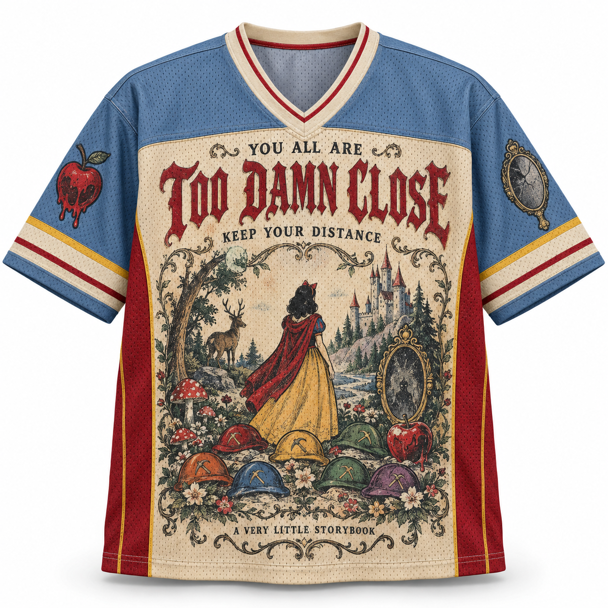 Vintage "A Very Little Storybook" Snow White Graphic   Jersey