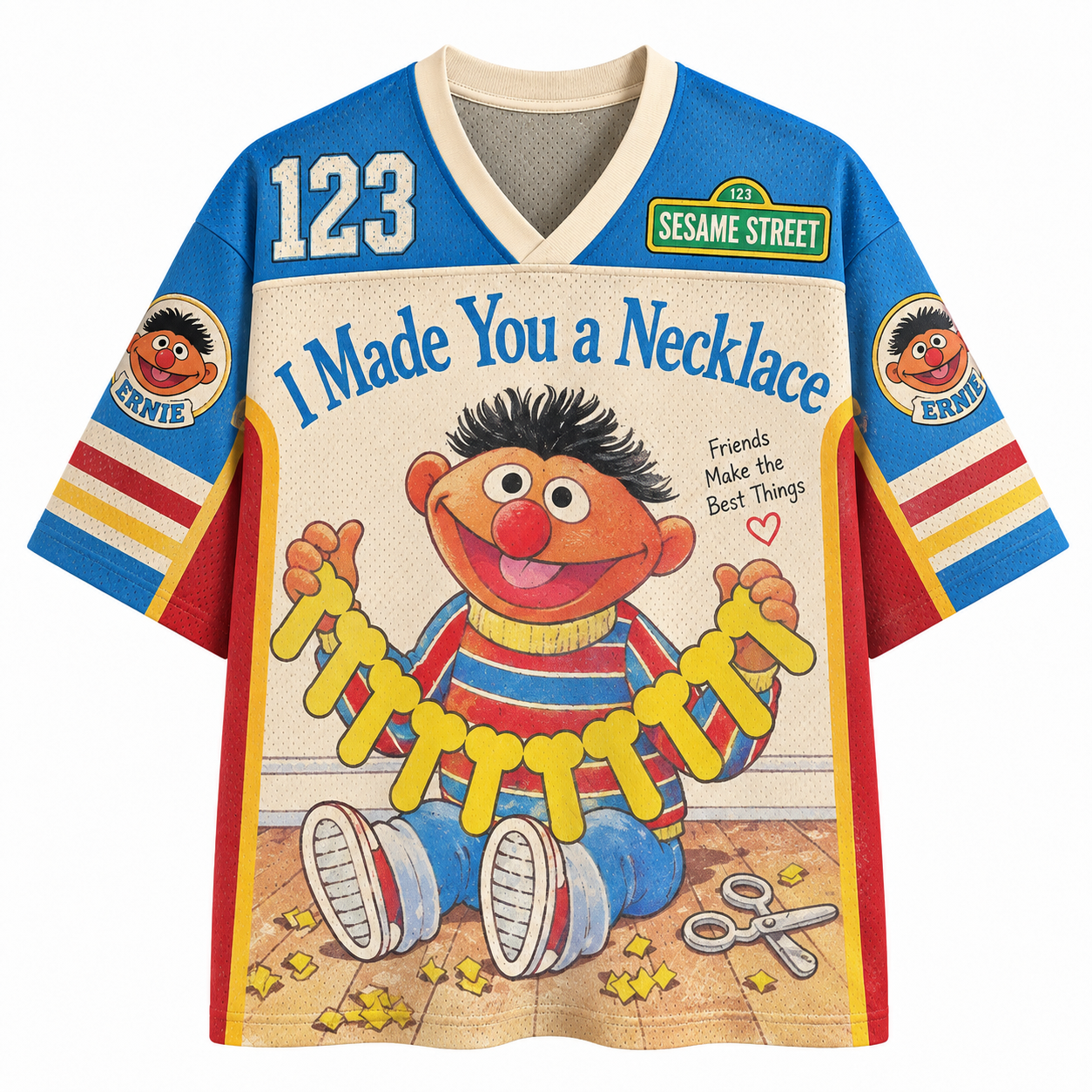 Sesame Street 123 Contrast Jersey