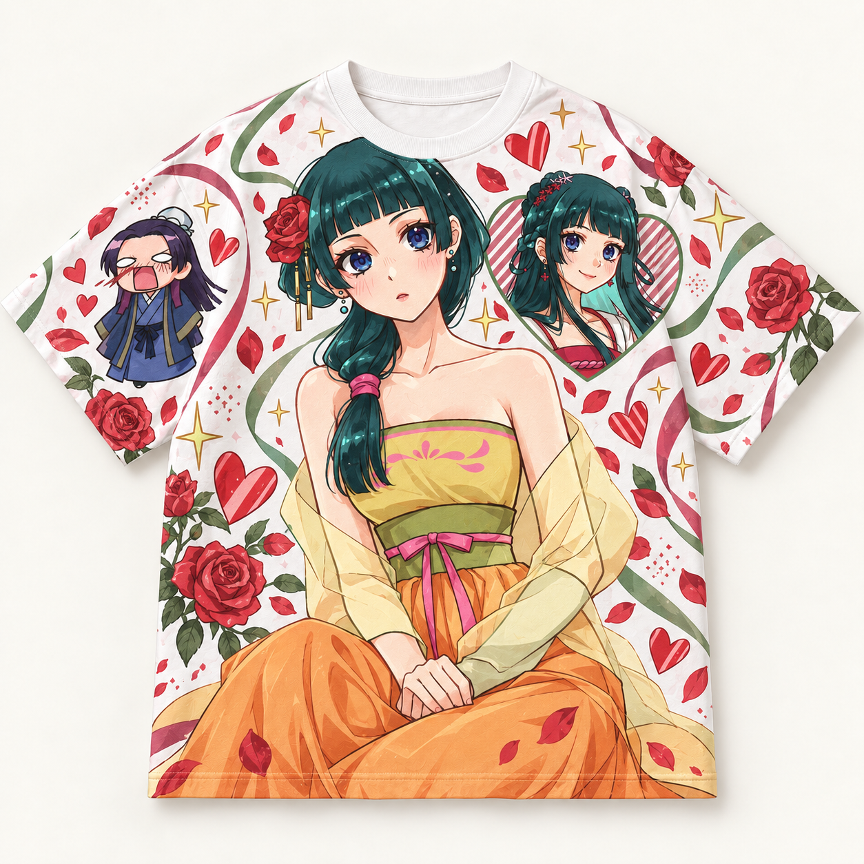 The Apothecary Diaries Maomao Anime All-over print pure cotton t-shirt