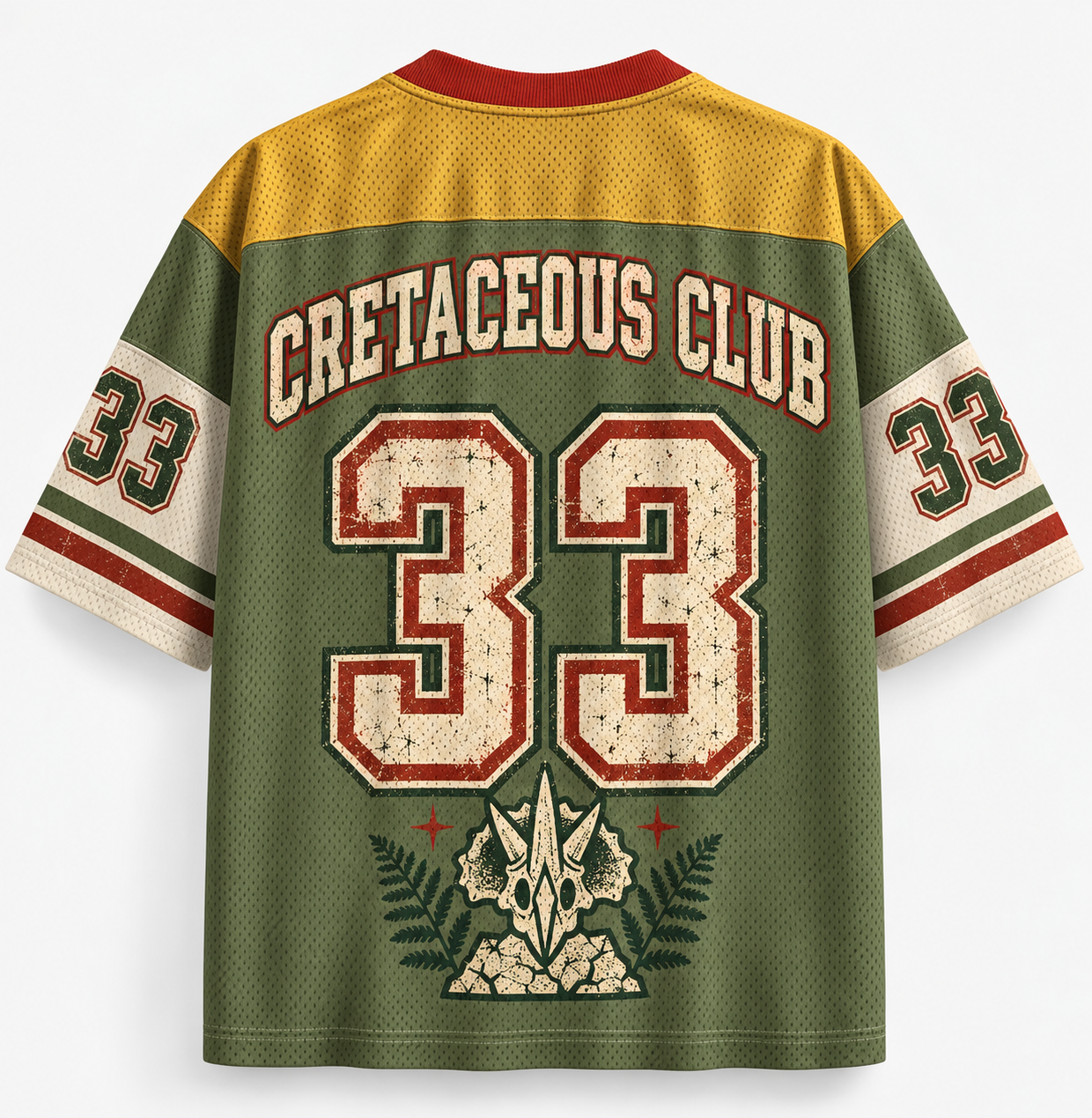 Head Strong Triceratops Charge Your Own Way Jersey Shirts