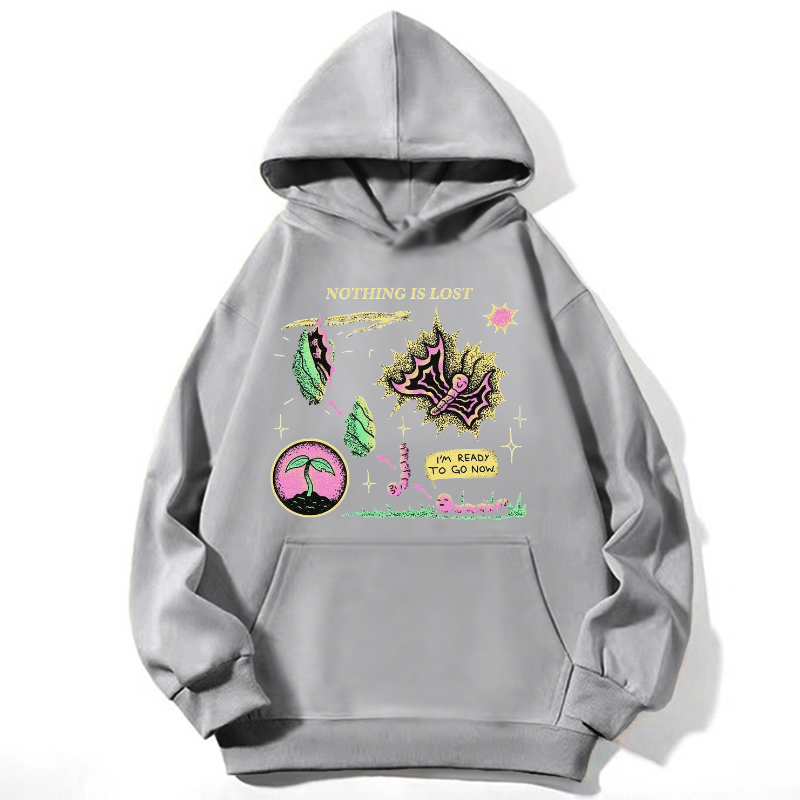 Nothing Is Lost Unisex Casual Hoodie Sweatshirt-Print-cool