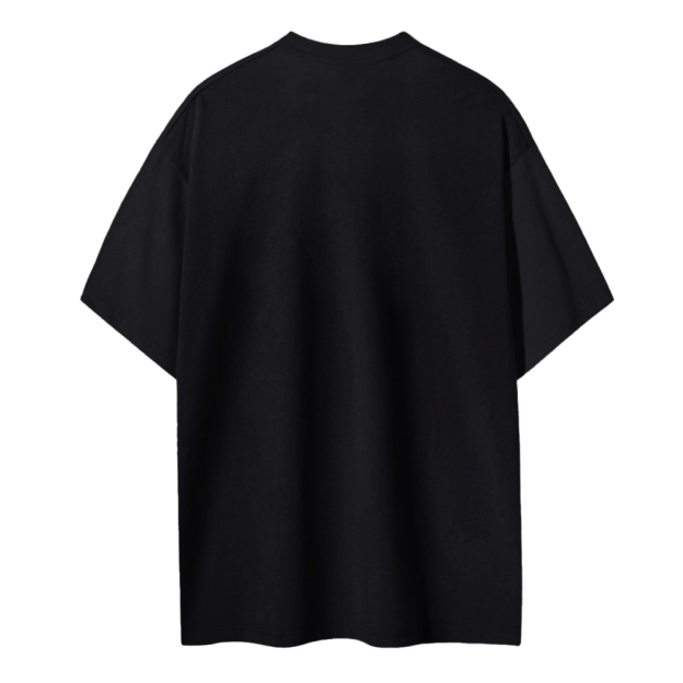 Blank Men Round Neck Casual Short Sleeve T-Shirt