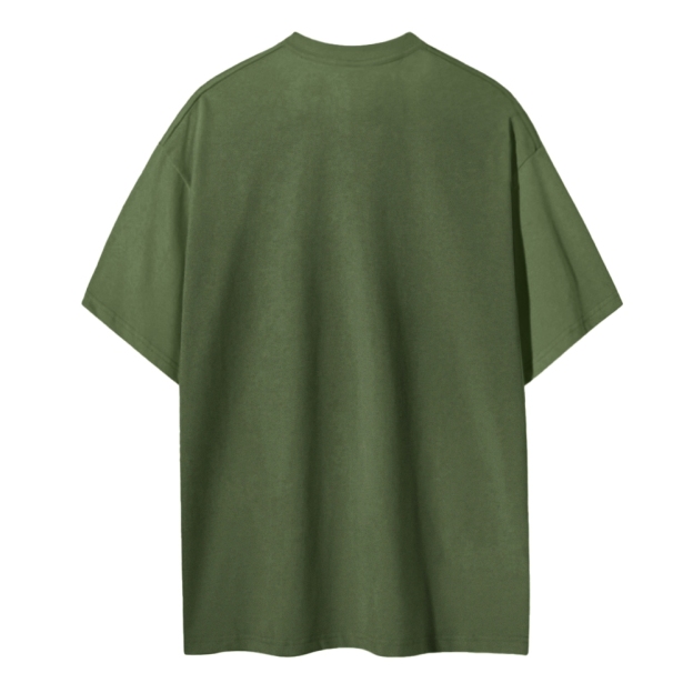 Blank Men Round Neck Casual Short Sleeve T-Shirt