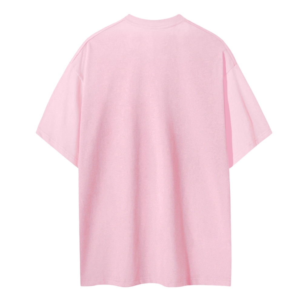 Blank Men Round Neck Casual Short Sleeve T-Shirt