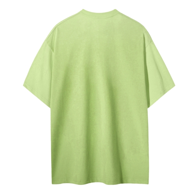 Blank Men Round Neck Casual Short Sleeve T-Shirt