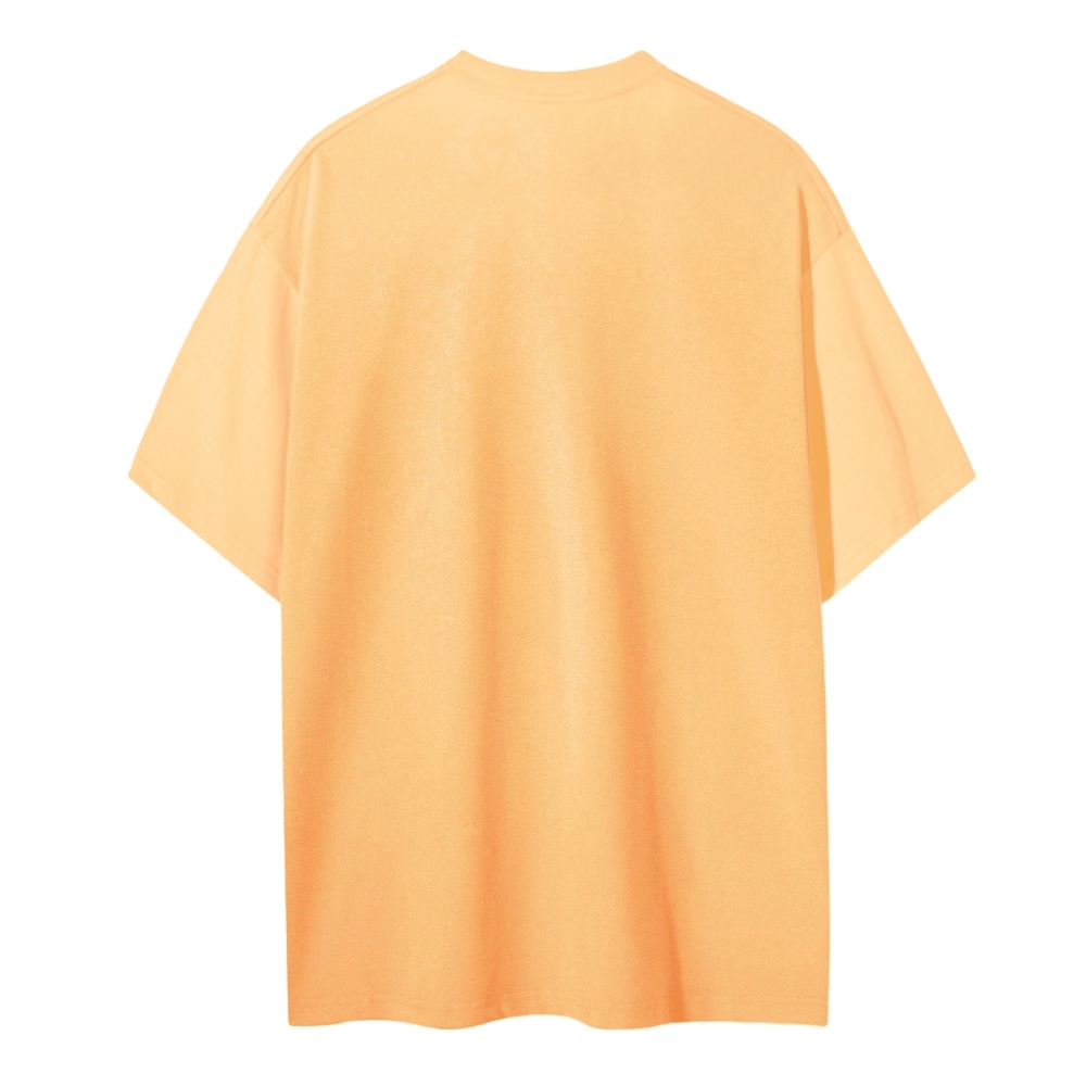 Blank Men Round Neck Casual Short Sleeve T-Shirt