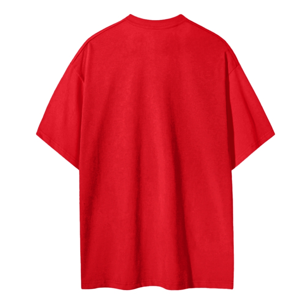Blank Men Round Neck Casual Short Sleeve T-Shirt