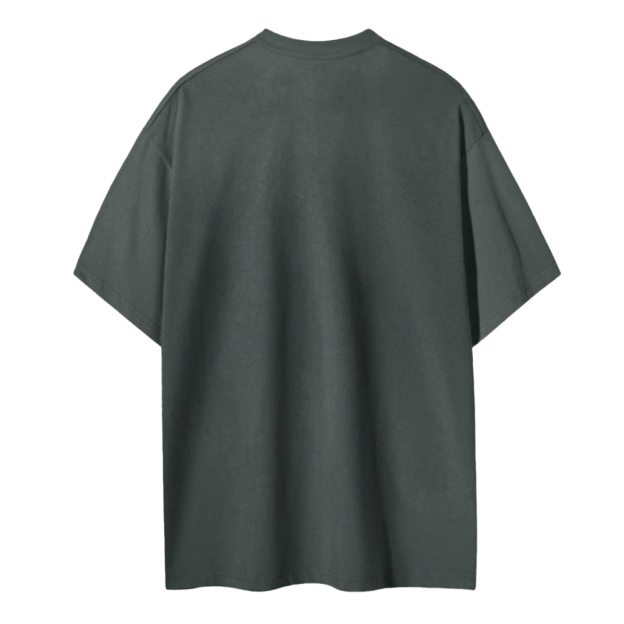 Blank Men Round Neck Casual Short Sleeve T-Shirt