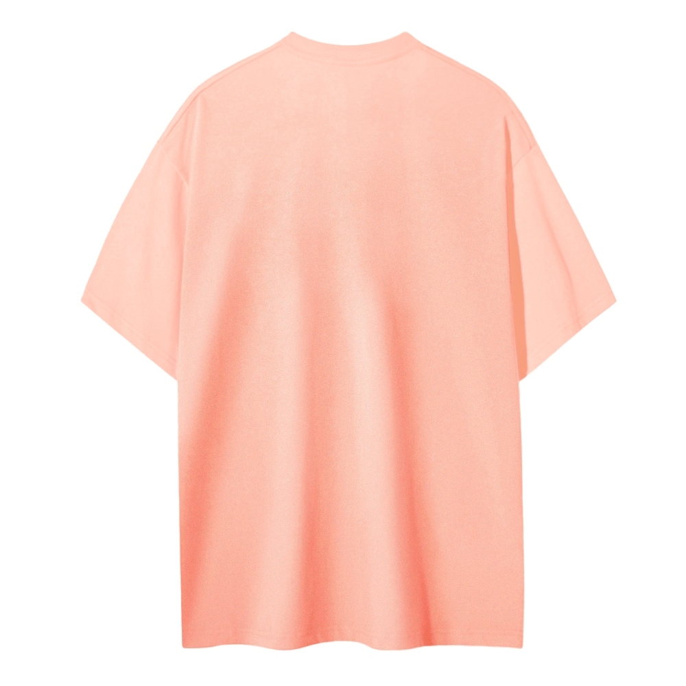 Blank Men Round Neck Casual Short Sleeve T-Shirt