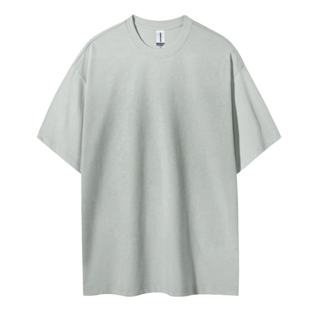 Blank Men Round Neck Casual Short Sleeve T-Shirt