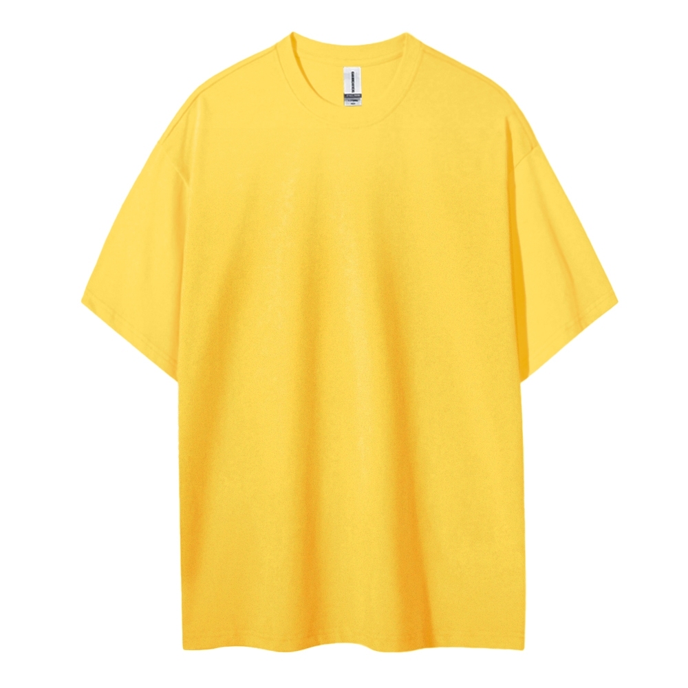 Blank Men Round Neck Casual Short Sleeve T-Shirt
