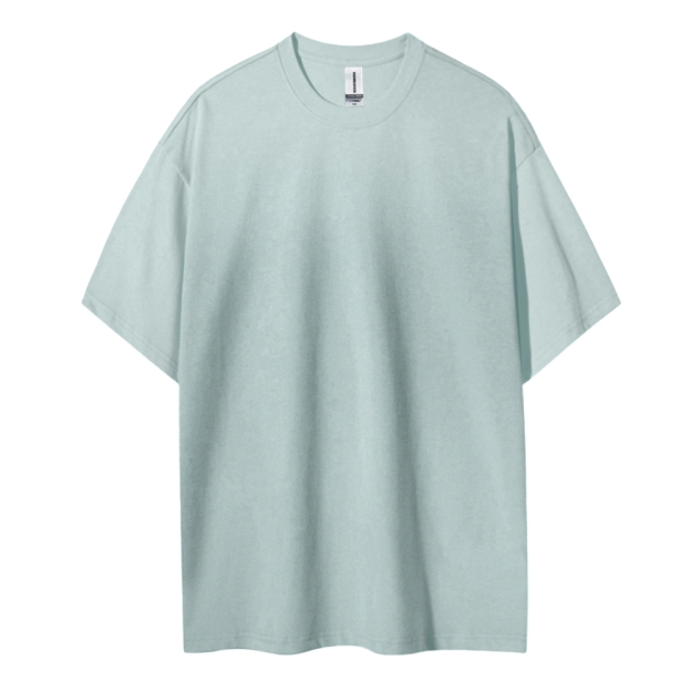 Blank Men Round Neck Casual Short Sleeve T-Shirt