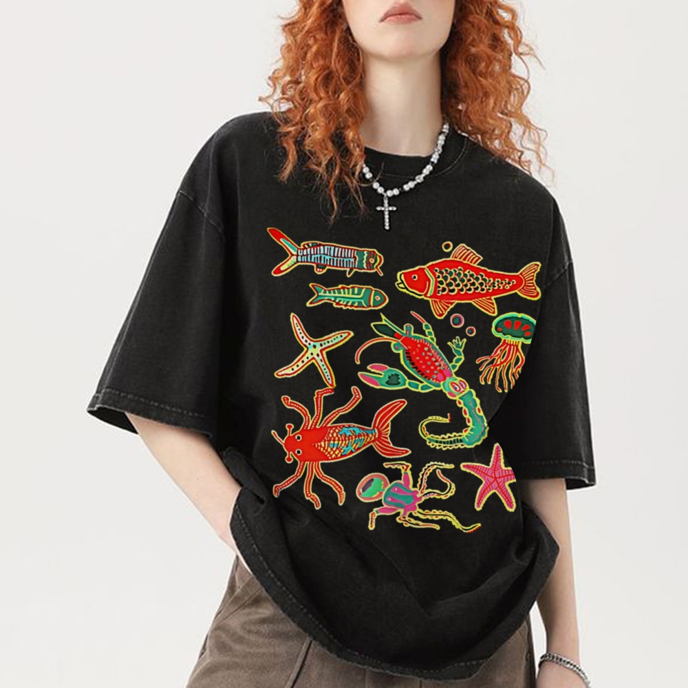 Have Fun Unisex Vintage Washed Tee