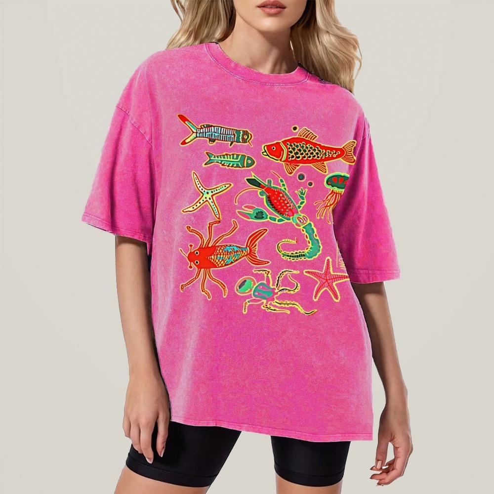 Have Fun Unisex Vintage Washed Tee