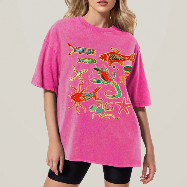 Have Fun Unisex Vintage Washed Tee