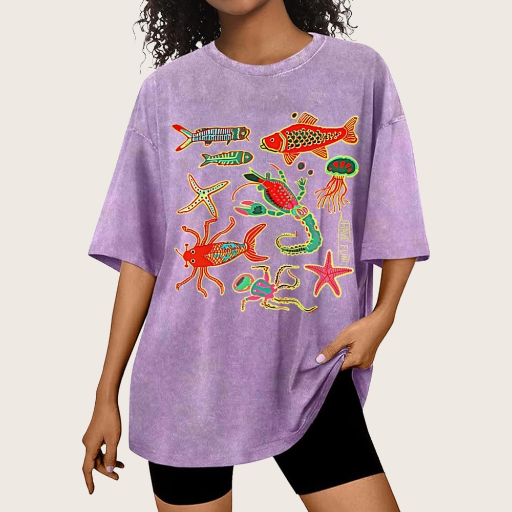 Have Fun Unisex Vintage Washed Tee