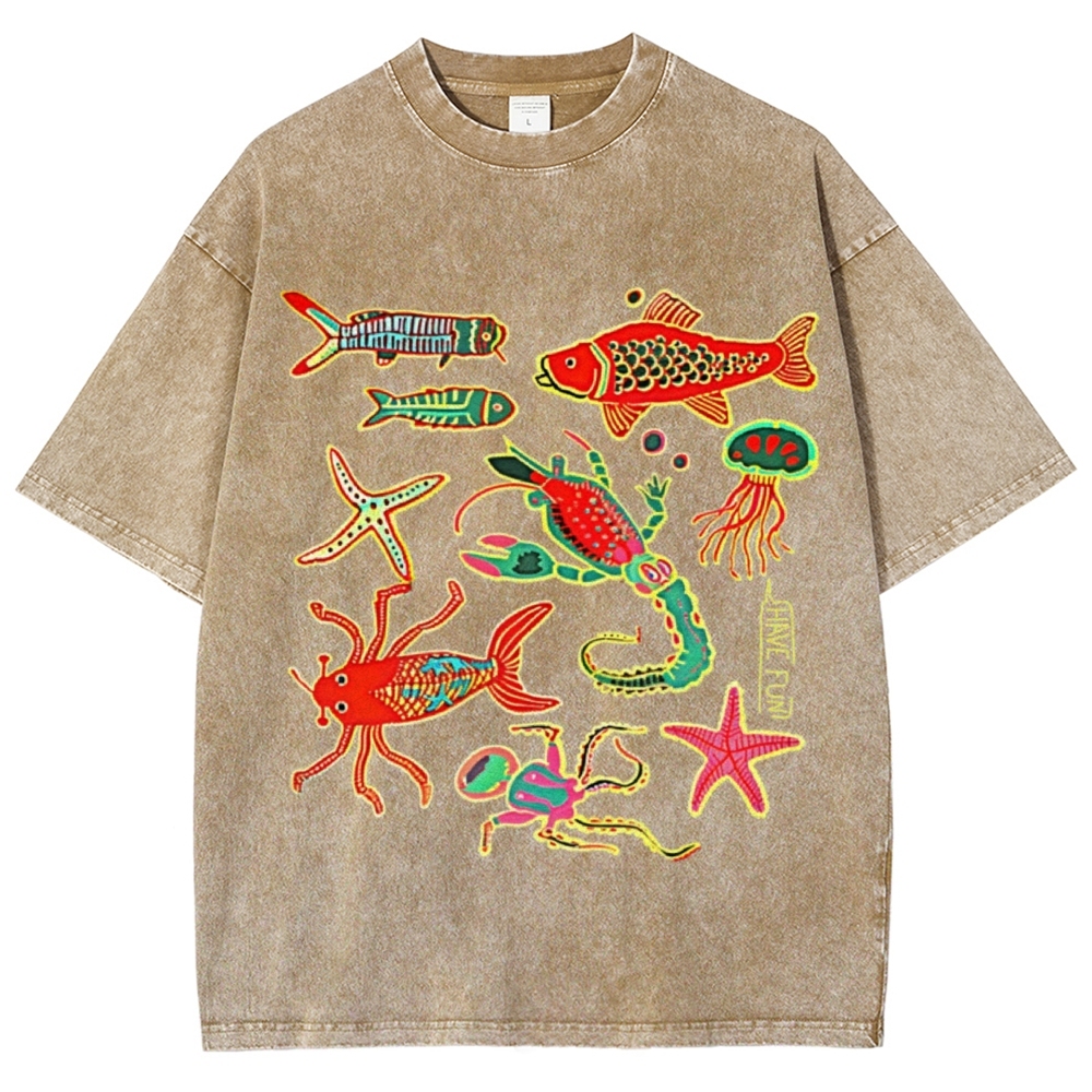 Have Fun Unisex Vintage Washed Tee