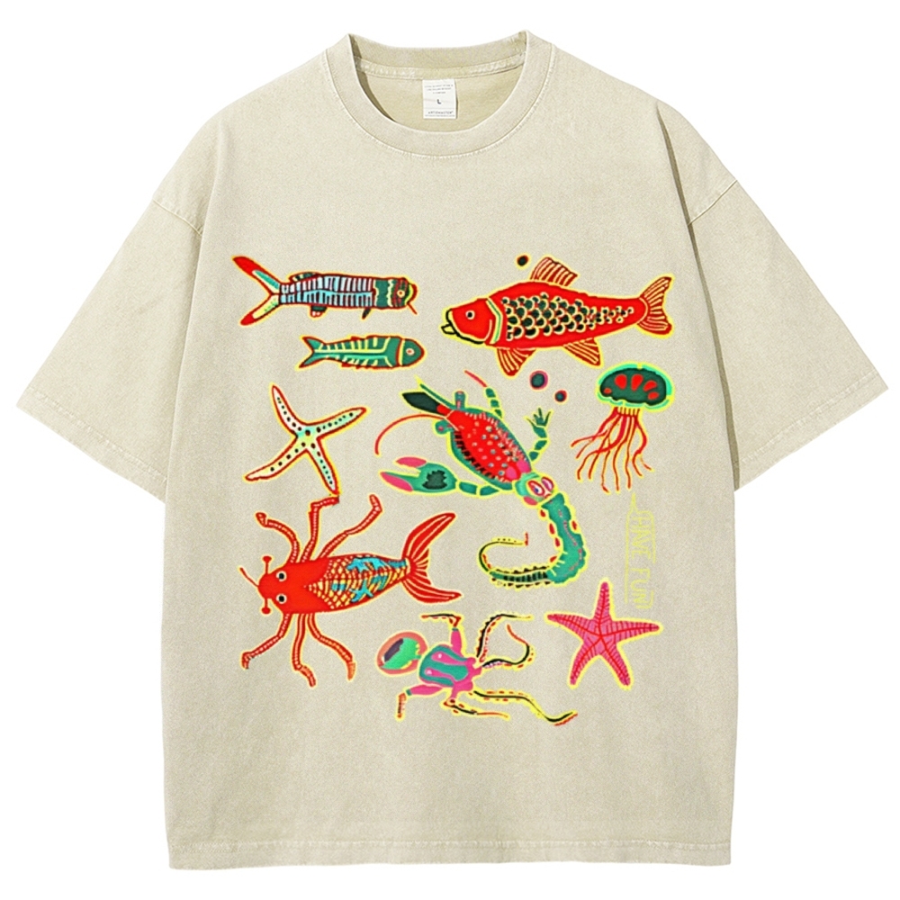 Have Fun Unisex Vintage Washed Tee