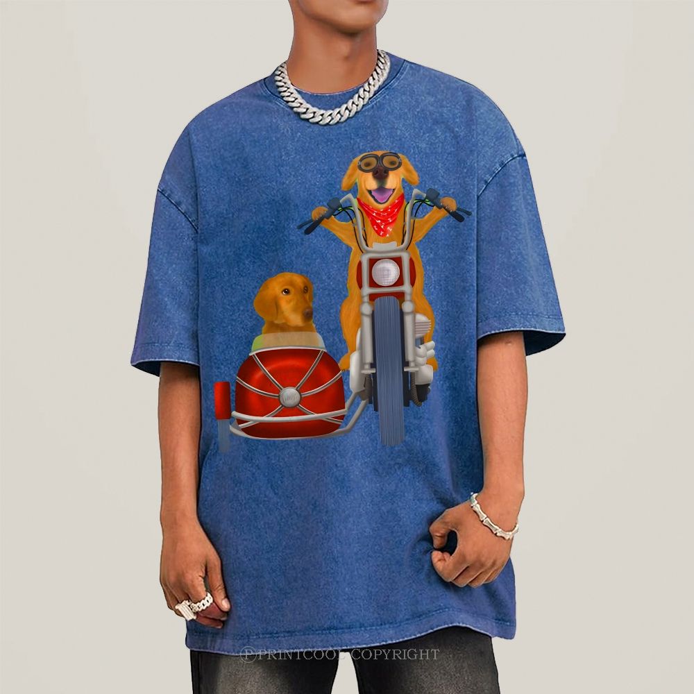 Leisure Day Unisex Vintage Washed Tee