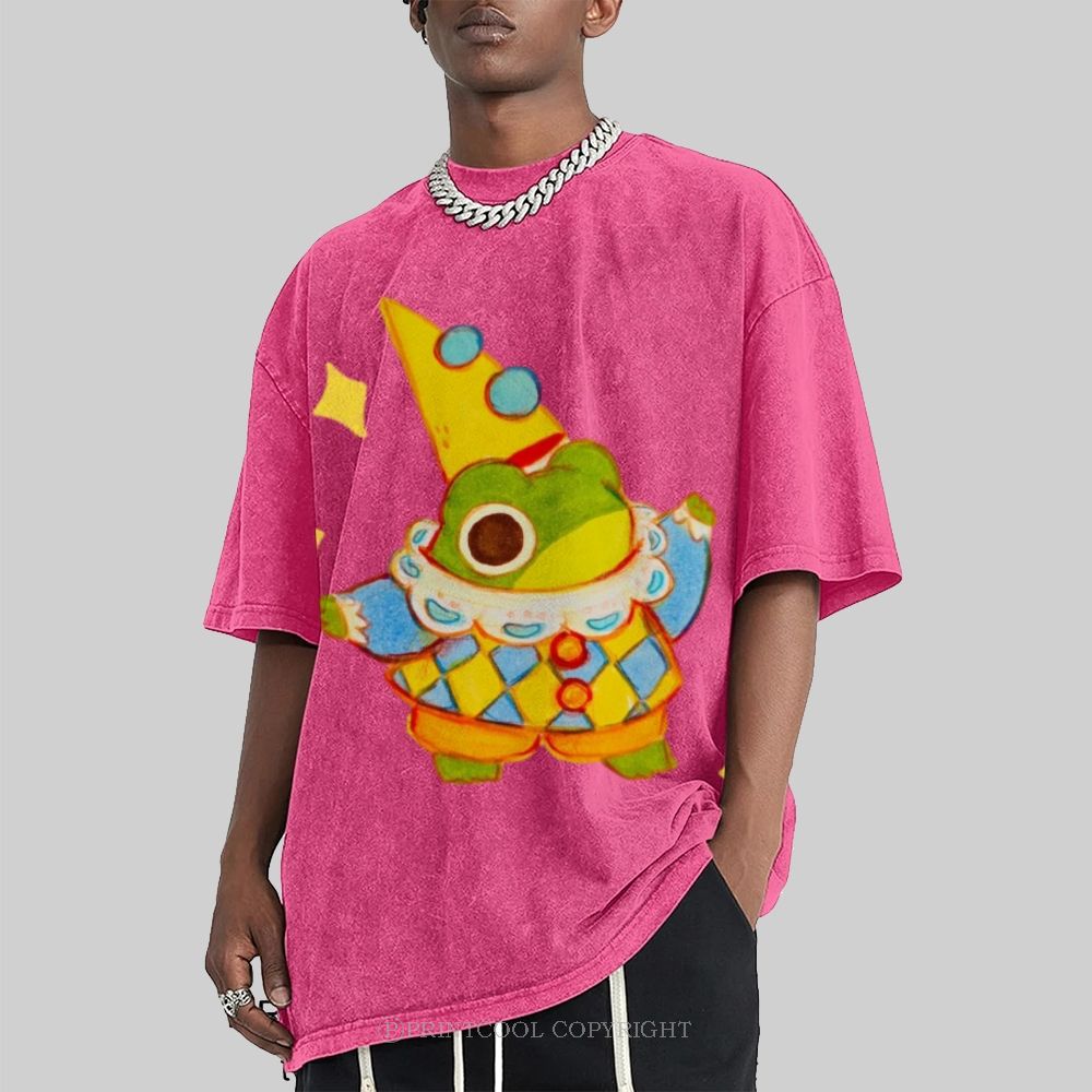 Star Frog Unisex Vintage Washed Tee
