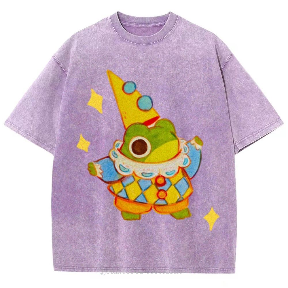 Star Frog Unisex Vintage Washed Tee