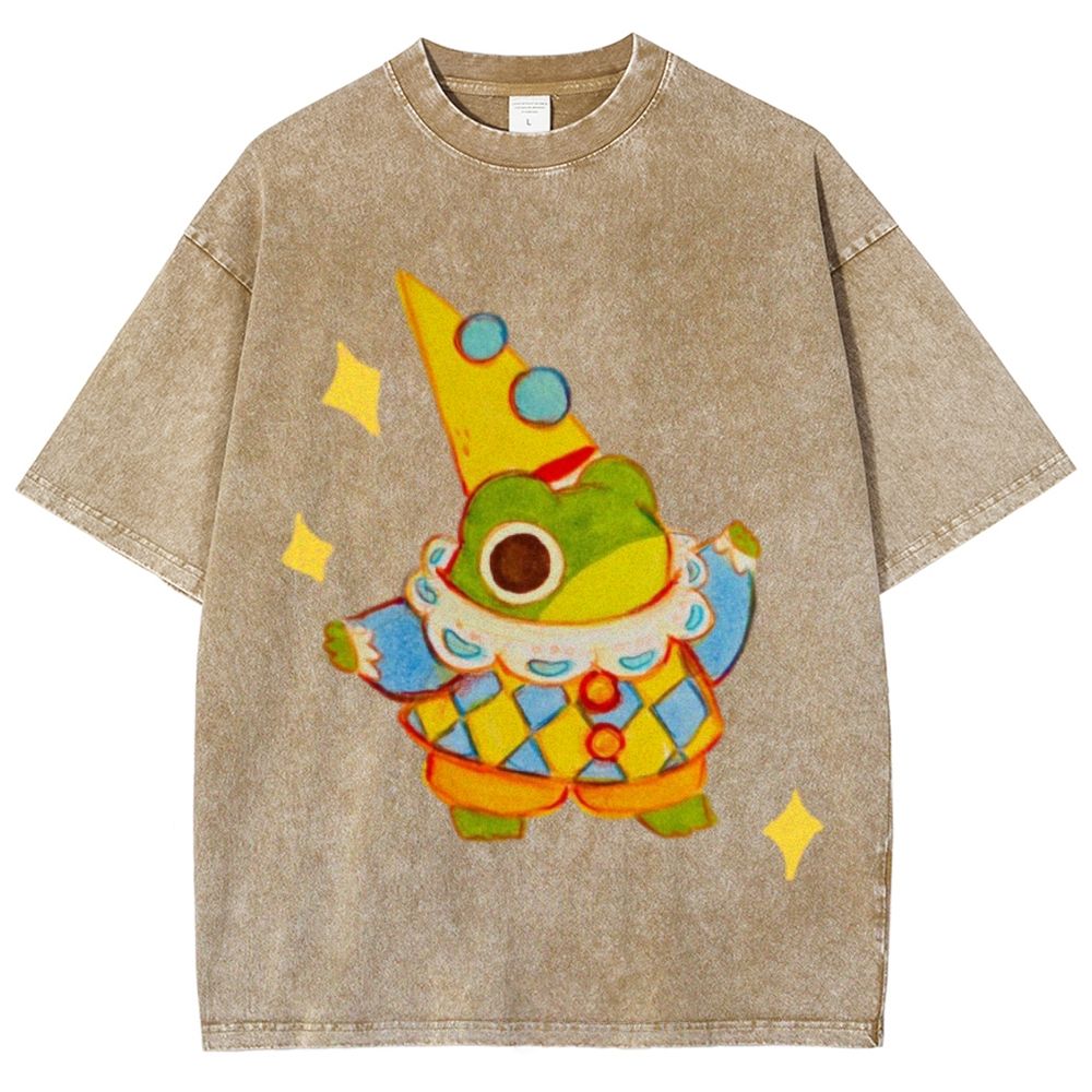 Star Frog Unisex Vintage Washed Tee