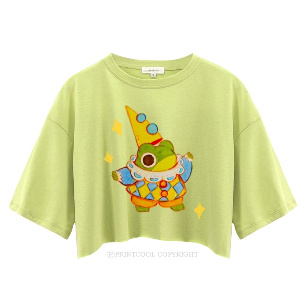Star Frog Crop Tops
