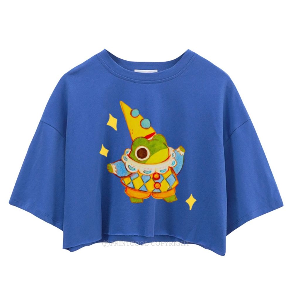 Star Frog Crop Tops