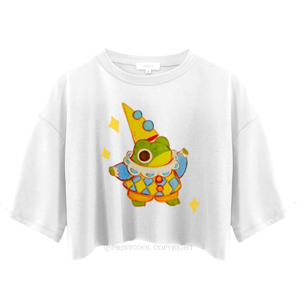 Star Frog Crop Tops