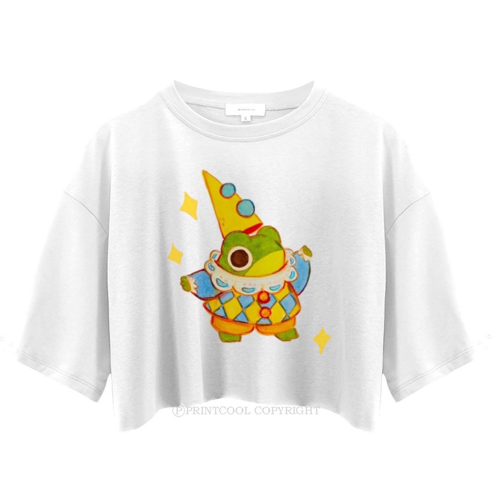 Star Frog Crop Tops