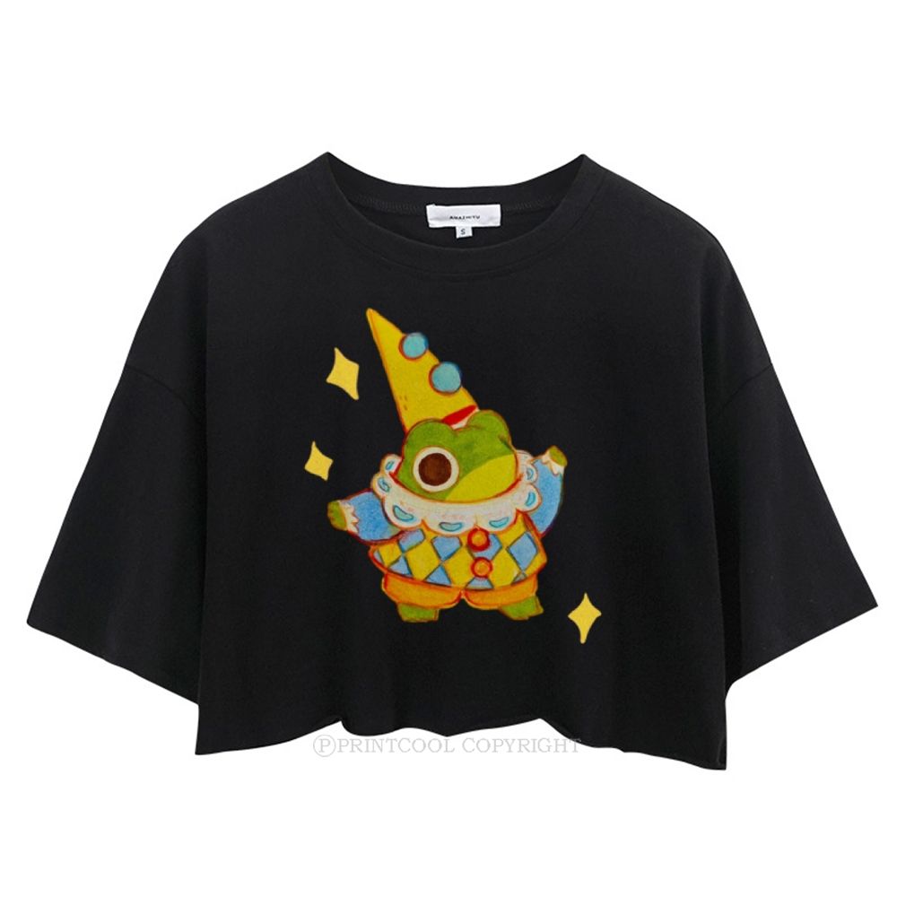 Star Frog Crop Tops