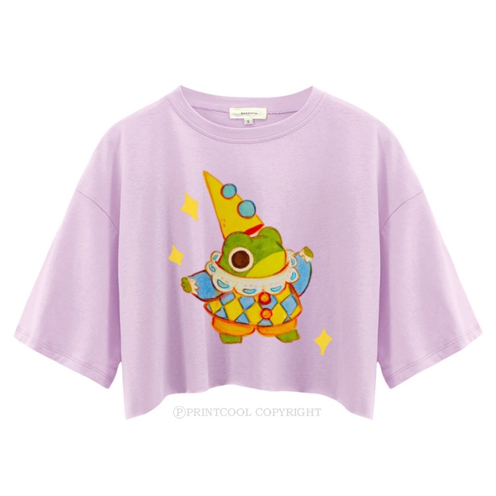 Star Frog Crop Tops