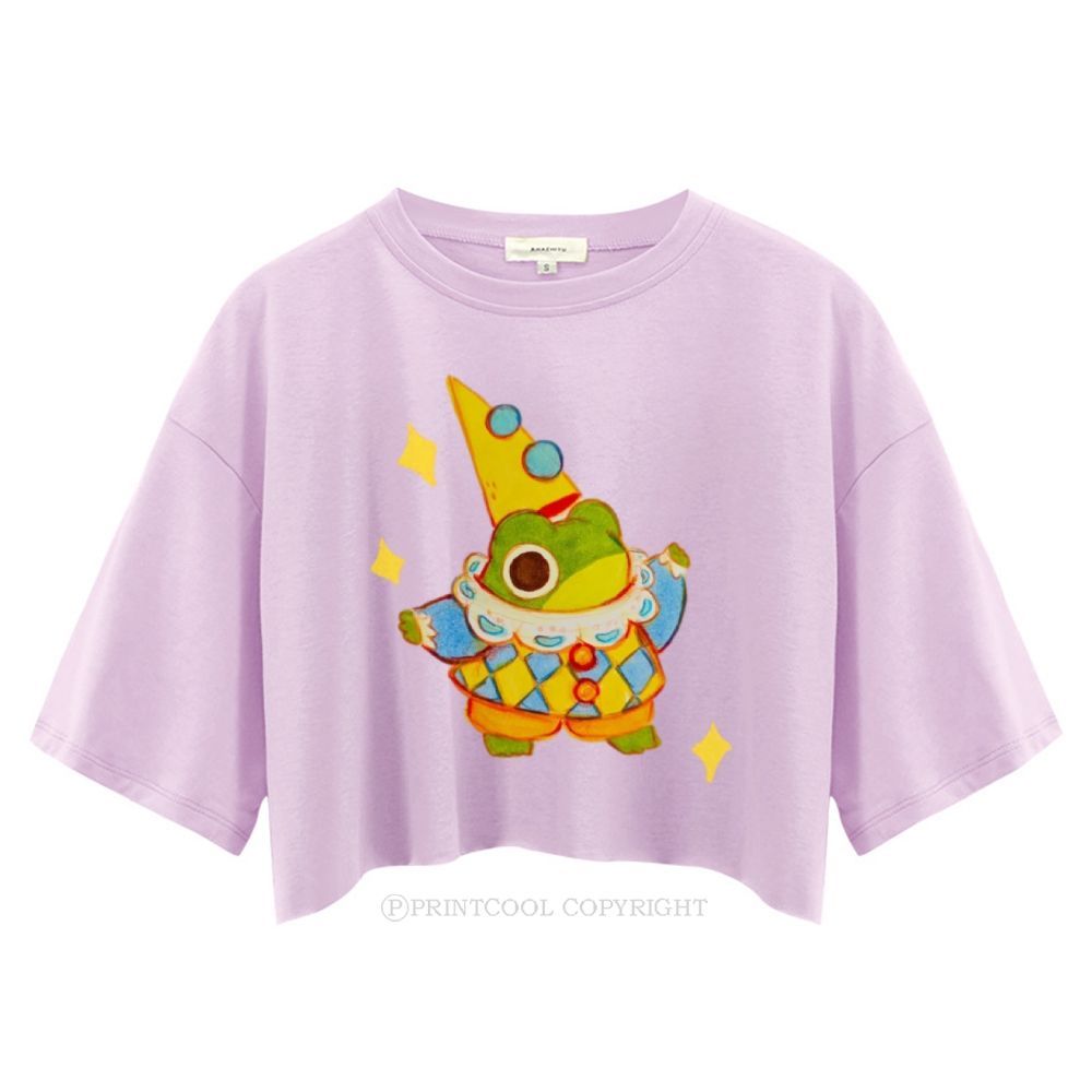 Star Frog Crop Tops