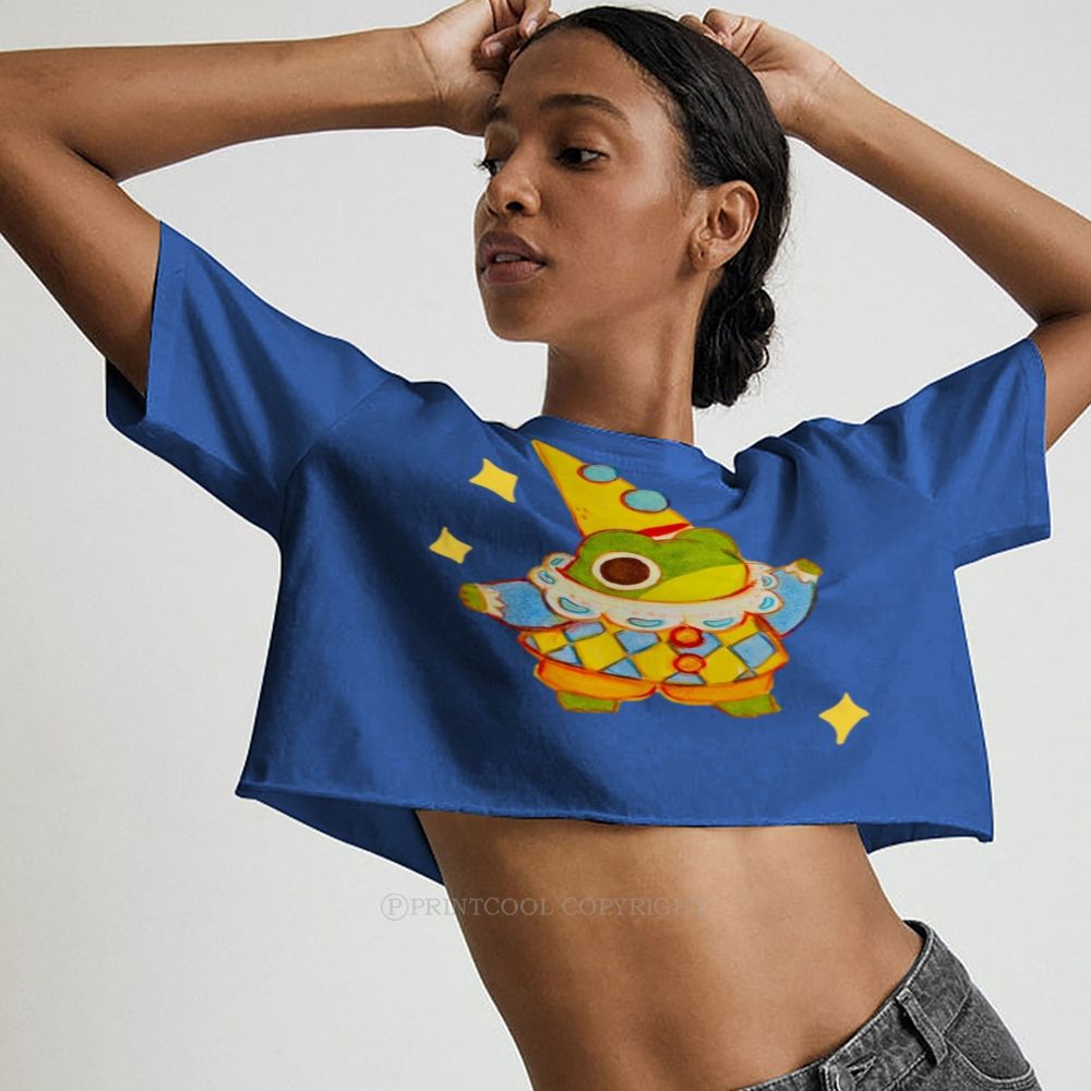 Star Frog Crop Tops