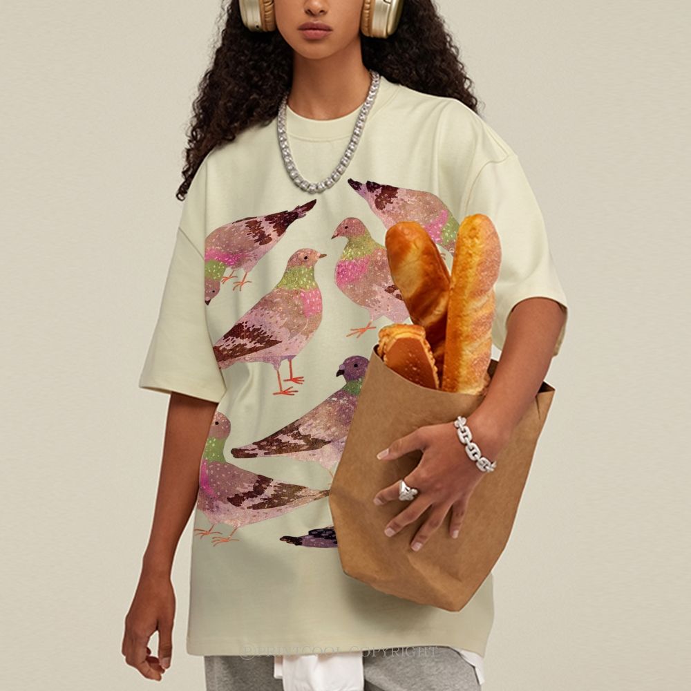 【KOOLOSET】Denim Applique Pig Half Tee Surreal Denim Overdye Tee | Classic Wash | Aje – Aje AU