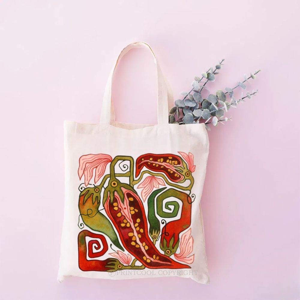 Hot Pepper Tote Bag