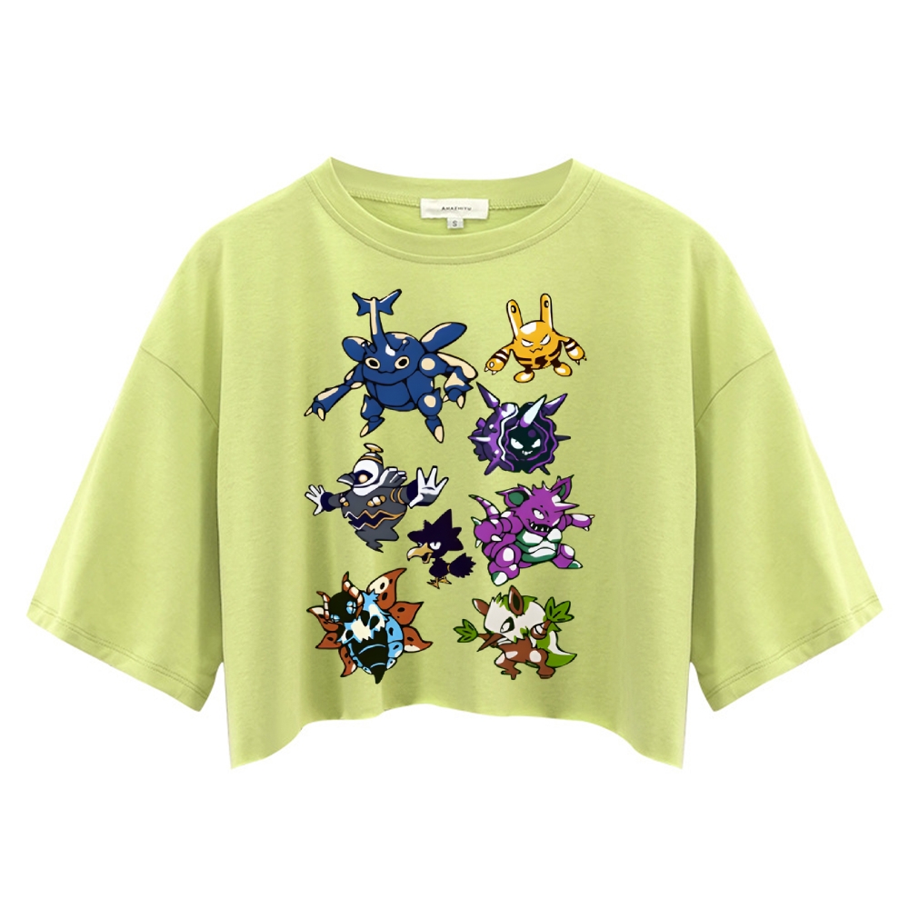 Pokémon Monster Group Women's Crop Tops
