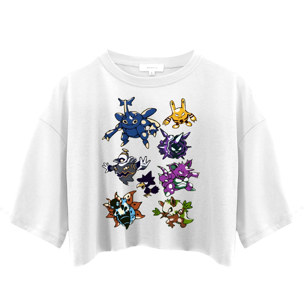 Pokémon Monster Group Women's Crop Tops