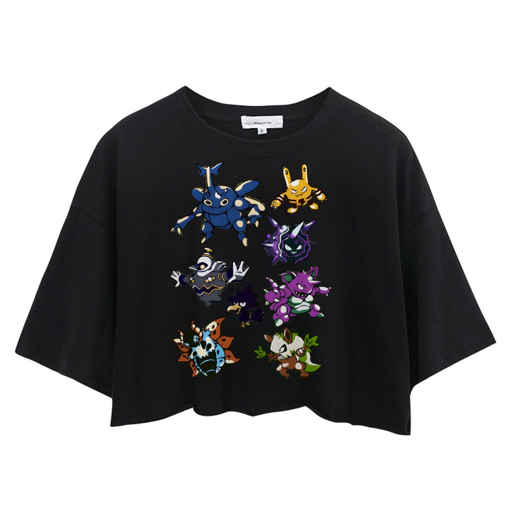 Pokémon Monster Group Women's Crop Tops